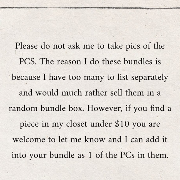 Random Bundle Box (box filled with clothing) - Picture 2 of 3